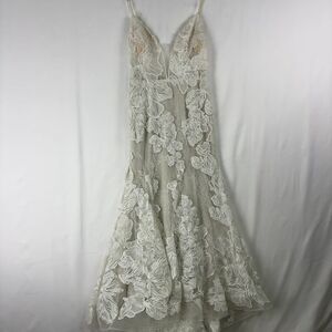 Wtoo White Floral Lace Wedding Dress
